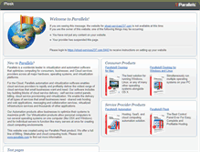 Tablet Screenshot of ehost-services237.com